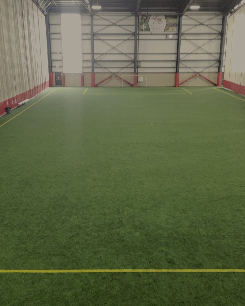 The full indoor pitch at Players Paradise