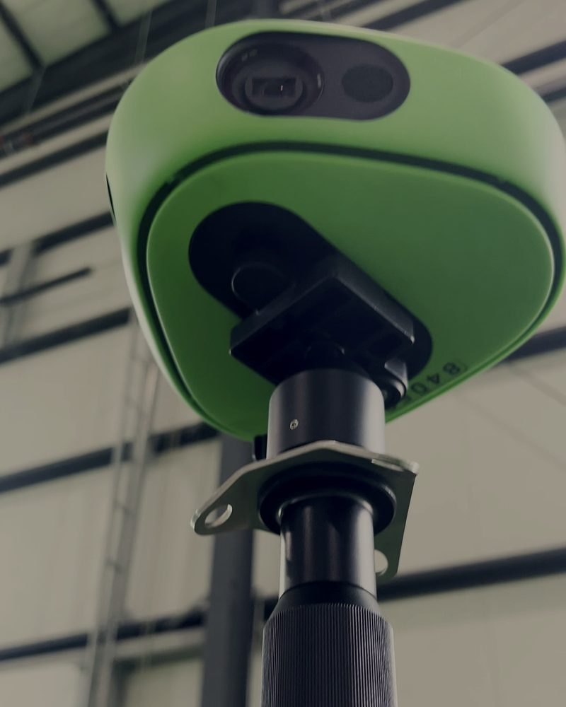 The Veo camera on its pole above the pitch at Players Paradise